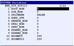 發(fā)那科機器人Error Code Output Function錯誤代碼